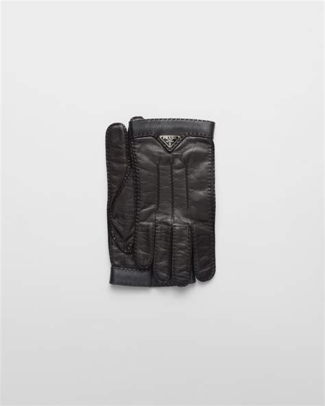 black prada gloves|prada gloves for women.